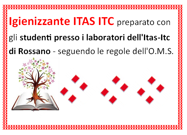 amuchina igienizzante itas itc